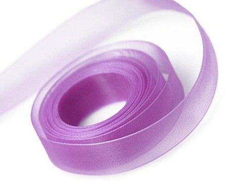 Dahlia - Sheer Chiffon Ribbon - 7/8" x 100 Yards