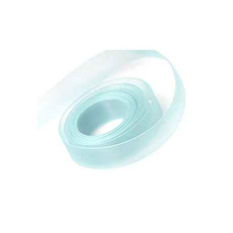 Light Blue - Sheer Chiffon Ribbon - 1/4" x 100 Yards