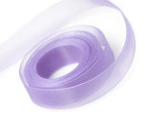 Purple Heather - Sheer Chiffon Ribbon - 7/8" x 100 Yards