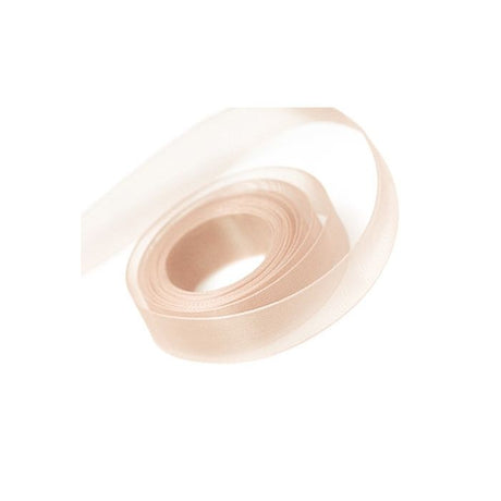 Peach - Sheer Chiffon Ribbon - 7/8" x 100 Yards