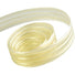 Antique White / Gold - Sheer Beauty Ribbon - 1" x 100 Yards