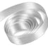 White - Silver Sheen Ribbon - 7/8" x 100 Yards