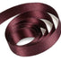 Wine - Silver Sheen Ribbon - 7/8" x 100 Yards