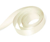Antique White - Single Face Satin Ribbon - 1/2" x 100 Yards