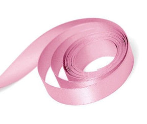 Pink - Single Face Satin Ribbon - 1-1/2" x 50 Yards