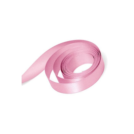 Pink - Single Face Satin Ribbon - 1/4" x 100 Yards