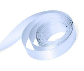 Blue Vapor - Single Face Satin Ribbon - 1/4" x 100 Yards