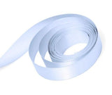 Blue Vapor - Single Face Satin Ribbon - 3/8" x 100 Yards