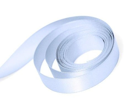 Blue Vapor - Single Face Satin Ribbon - 1/2" x 100 Yards