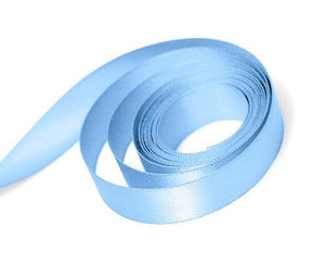 Blue Mist - Single Face Satin Ribbon - 1/4" x 100 Yards