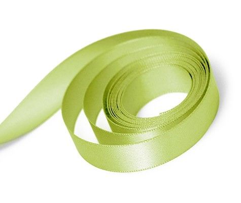 Lime Juice - Single Face Satin Ribbon - 7/8" x 100 Yards