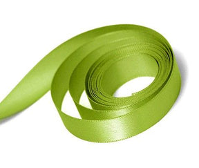 Lemongrass - Single Face Satin Ribbon - 5/8" x 100 Yards