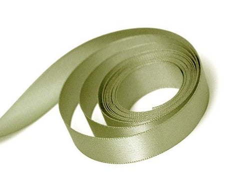 Soft Pine - Single Face Satin Ribbon - 3/8" x 100 Yards