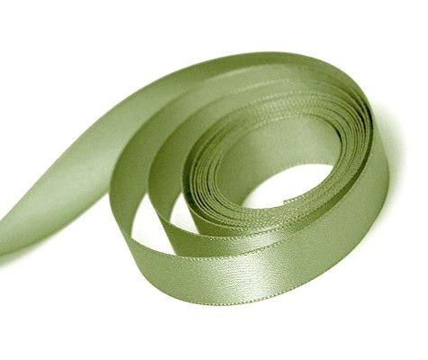 Spring Moss - Single Face Satin Ribbon - 7/8" x 100 Yards