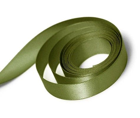 Moss - Single Face Satin Ribbon - 3/8" x 100 Yards