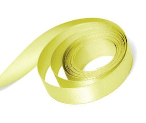 Baby Maize - Single Face Satin Ribbon - 1/4" x 100 Yards
