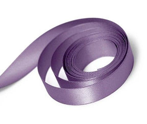 Silver Purple - Single Face Satin Ribbon - 1-1/2" x 50 Yards