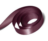 Claret - Single Face Satin Ribbon - 1/2" x 100 Yards