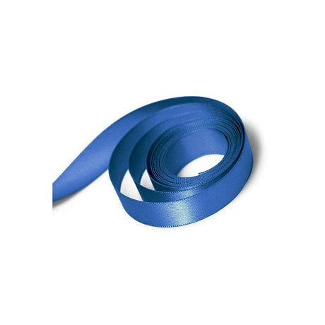 Marine Blue - Single Face Satin Ribbon - 5/8" x 100 Yards