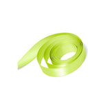 Lime - Single Face Satin Ribbon - 5/8" x 100 Yards