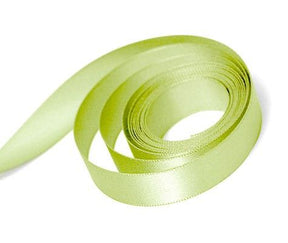 Ice Honeydew - Single Face Satin Ribbon - 1/4" x 100 Yards