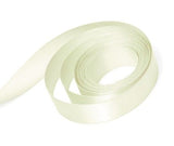 Vanilla - Single Face Satin Ribbon - 7/8" x 100 Yards