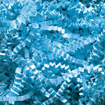 Sky Blue - Crinkle Cut Basket Shred - 10 lb Box