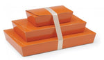 Orange - Ballo Box - (1/2 lb) 7-1/2 x 4 x 1-1/8"