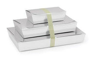 Silver - Ballo Box - (1 lb) 9-1/4 x 5-1/2 x 1-1/8"