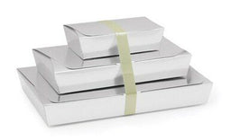 Silver - Ballo Box - (1 lb) 9-1/4 x 5-1/2 x 1-1/8"