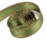 Moss - Smooth Classic Ribbon - 7/8" x 50 Yards