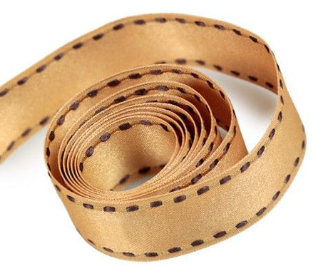 Hazelnut - Smooth Classic Ribbon - 7/8" x 50 Yards