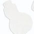 White/White - Snowman Candy Pad - 8-1/4 x 5-1/4"