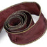 Burgundy With Gold - Soiree (Wired Edge) Ribbon - 1-1/2" x 50 Yards