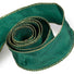 Forest Green With Gold - Soiree (Wired Edge) Ribbon - 1-1/2" x 50 Yards