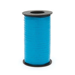 Caribbean Blue - Splendorette Curling Ribbon Solid - 3/8" x 250 Yards