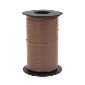 Chocolate - Splendorette Curling Ribbon Solid - 3/16" x 500 Yards