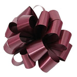 Burgundy - Splendorette Pre-Notched Bow - 5" Width Bow with 18 Loops (1-1/4" Ribbon)
