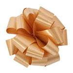 Gold - Splendorette Pre-Notched Bow - 5" Width Bow with 18 Loops (1-1/4" Ribbon)