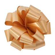Gold - Splendorette Pre-Notched Bow - 5" Width Bow with 18 Loops (1-1/4" Ribbon)