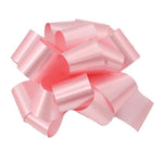 Pink - Splendorette Pre-Notched Bow - 5" Width Bow with 18 Loops (1-1/4" Ribbon)