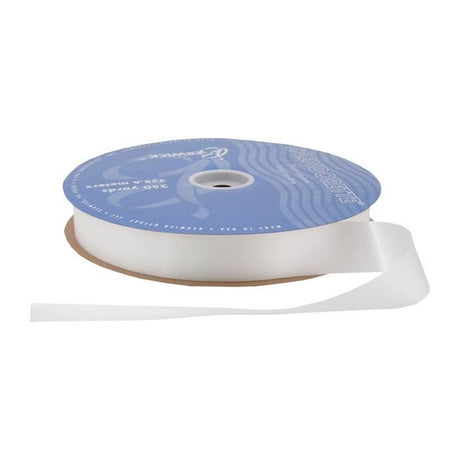 White - Splendorette Ribbon - 1-1/4" x 250 Yards