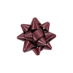 Burgundy - Splendorette Star Bow - 3-3/4" Width Bow with 15 loops (3/4" Ribbon)