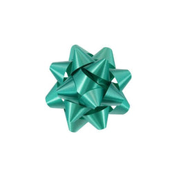 Emerald - Splendorette Star Bow - 3-3/4" Width Bow with 15 loops (3/4" Ribbon)