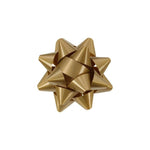 Holiday Gold - Splendorette Star Bow - 2-3/4" Width Bow w/14 Loops (1/2" Ribbon)