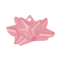Pink - Splendorette Star Bow - 3-3/4" Width Bow with 15 loops (3/4" Ribbon)