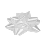 White - Splendorette Star Bow - 3-3/4" Width Bow with 15 loops (3/4" Ribbon)