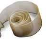 Brown - Sunburst (Wired Edge) Ribbon - 1-1/2" x 50 Yards