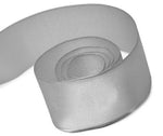 Silver - Sunrise Taffeta (Wired Edge ) Ribbon - 1-1/2" x 50 Yards