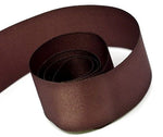 Brown - Sunrise Taffeta (Wired Edge ) Ribbon - 1-1/2" x 50 Yards